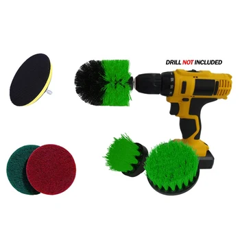 

6Pcs/Set Brush Attachment Kit Power Scrubber Drill for Cleaning Shower, Tub, Tile, Floor