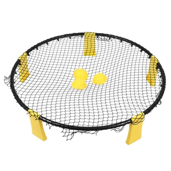 

New Beach Volleyball Children's Outdoor Leisure Sports Toys Portable Auxiliary Training Beach Smash