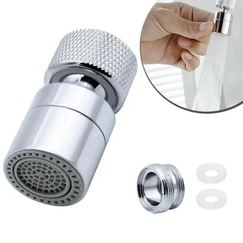 

Water Saving Tap Faucet Aerator Sprayer Brass Attachment With 360-degree Swivel Kitchen Bathroom Faucet Accessories New Sale