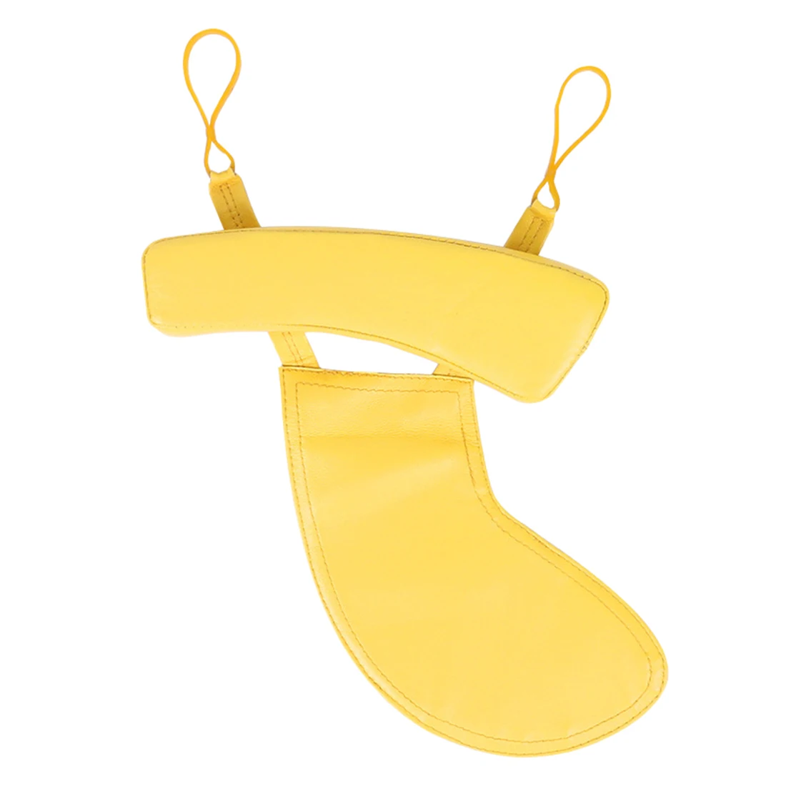 

1 Pcs 2 In 1 Violin Shoulder Pad Chinrest Cover - Yellow