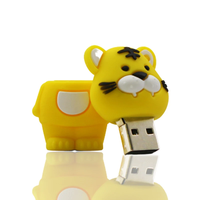 Usb флеш накопитель с животными 128 ГБ 64 32 16 8 4 Гб карта памяти usb моделью зодиака|USB
