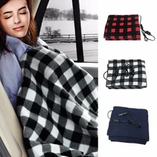 145*100 см зимнее утепленное 12 В Автомобильное электрическое одеяло новое энергосберегающее теплое одеяло с решеткой для отопления автомобиля постоянная температура