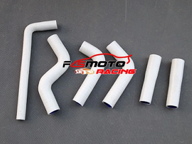 Высококачественный силиконовый шланг радиатора для KTM 400 EXC KTM 525 EXC 02 03 04 05 06 - Цвет: Белый