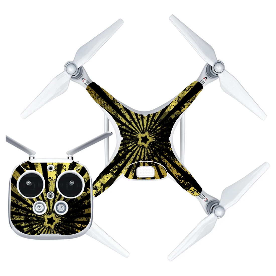 

Pentagram Style Vinyl Skin Sticker for DJI Phantom 4 Drone And Remote Controller 0153