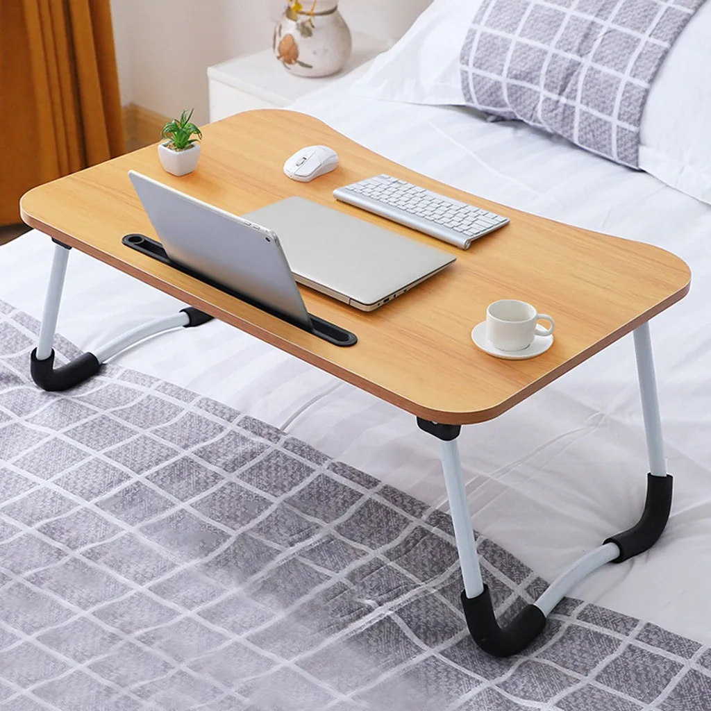 

Lazy Laptop Table Large Bed Tray Foldable Portable Multifunction Laptop Desk Writing Computer Desk For Bed сол для нођбђка E3