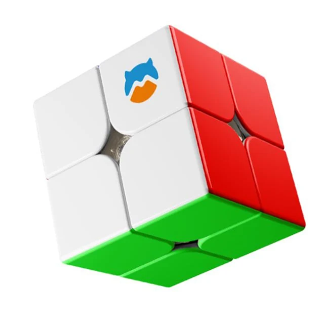 GAN Monster Go Speed Cube GAN MG251 2x2x2 Magic Cube MG 3x3 Pyramid Cubo MG Skewbs Cubo Magico Educational Puzzles For Children 2