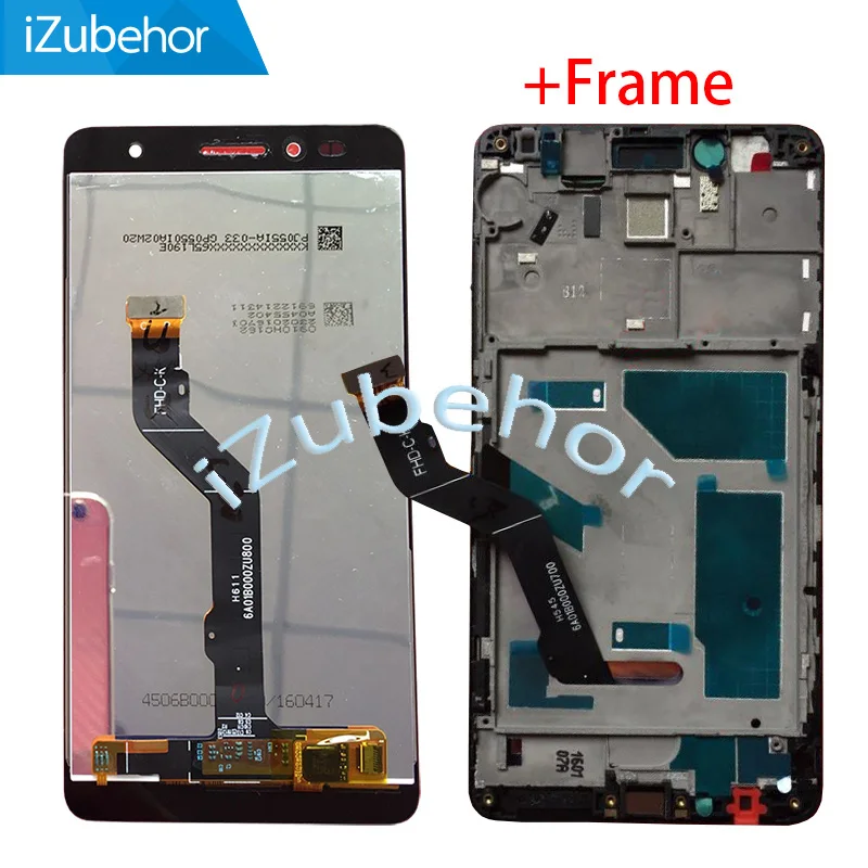 

5.5" lcd with frame For Huawei Honor 5X KIW-UL00 / TL00 KIW-CL00 KIW-TL00H KIW-AL10 lcd display touch screen digitizer assembly