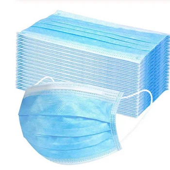 

10 Anti-Pollution 3 Laye Mask dust protection Masks Disposable Face Masks Elastic Ear Loop Disposable Dust Filter Safety Maska