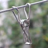5/8pcs Multipurpose Stainless Steel Clips Clothes Pins Pegs Holders Clothing Clamps Sealing Clip Household Clothespin 3