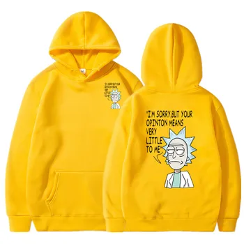 

Men Brand Hooded Rick Morty hoodies Hip Hop Streetwear hoody sweatshirt hombre men women hoodie sweat homme sweatshirts S-XXXL