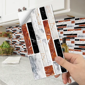 

Simulated crystal tile stickers imitation marble stickers wear-resistant waterproof 3D three-dimensional environmental