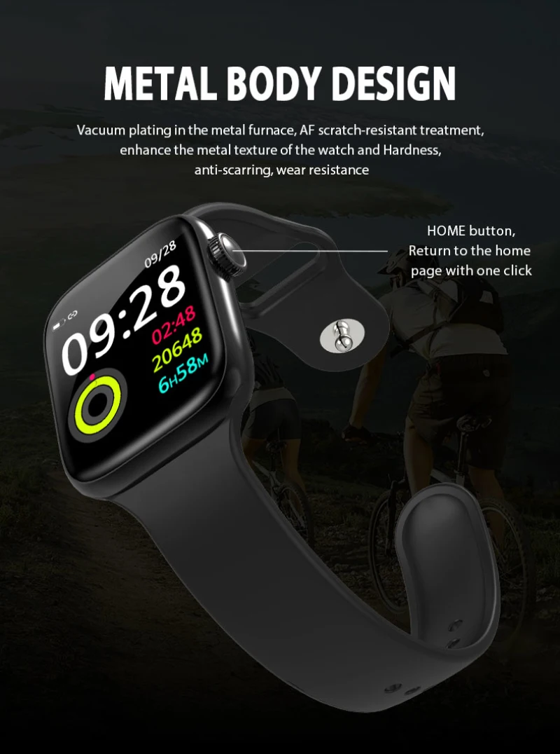 Новые смарт-часы W4, Bluetooth, умные часы для мужчин и женщин, музыкальная камера, монитор сердечного ритма, водонепроницаемый смарт-браслет VS W34, Рождественский подарок