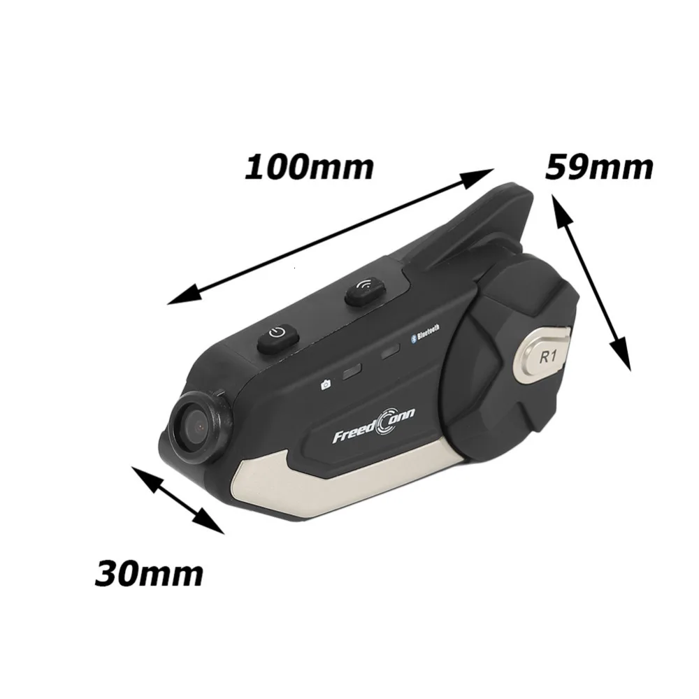 FreedConn R1 мотоциклетный шлем гарнитура с DVR камерой 1080PHD wifi Bluetooth рекордер видеозахвата wifi передача просмотра