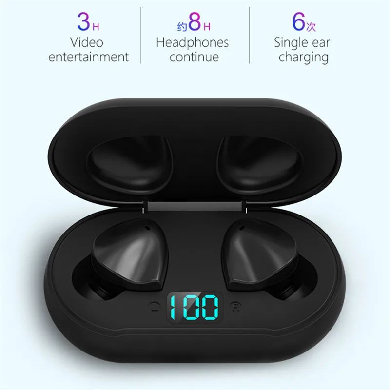 G6 TWS отпечатков пальцев сенсорные Bluetooth наушники HD стерео беспроводные с