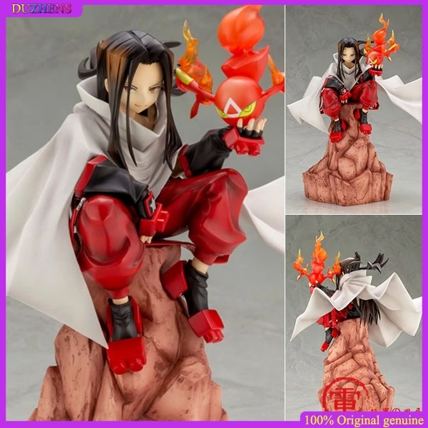 100% Original: Shaman King Asakura Hao 26cm PVC Action Figure Anime Model Toys Collection Doll Gift | Игрушки и хобби