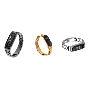 

Wrist Strap for Xiaomi Mi Band 3/4 Straps,Stainless Steel Replacement