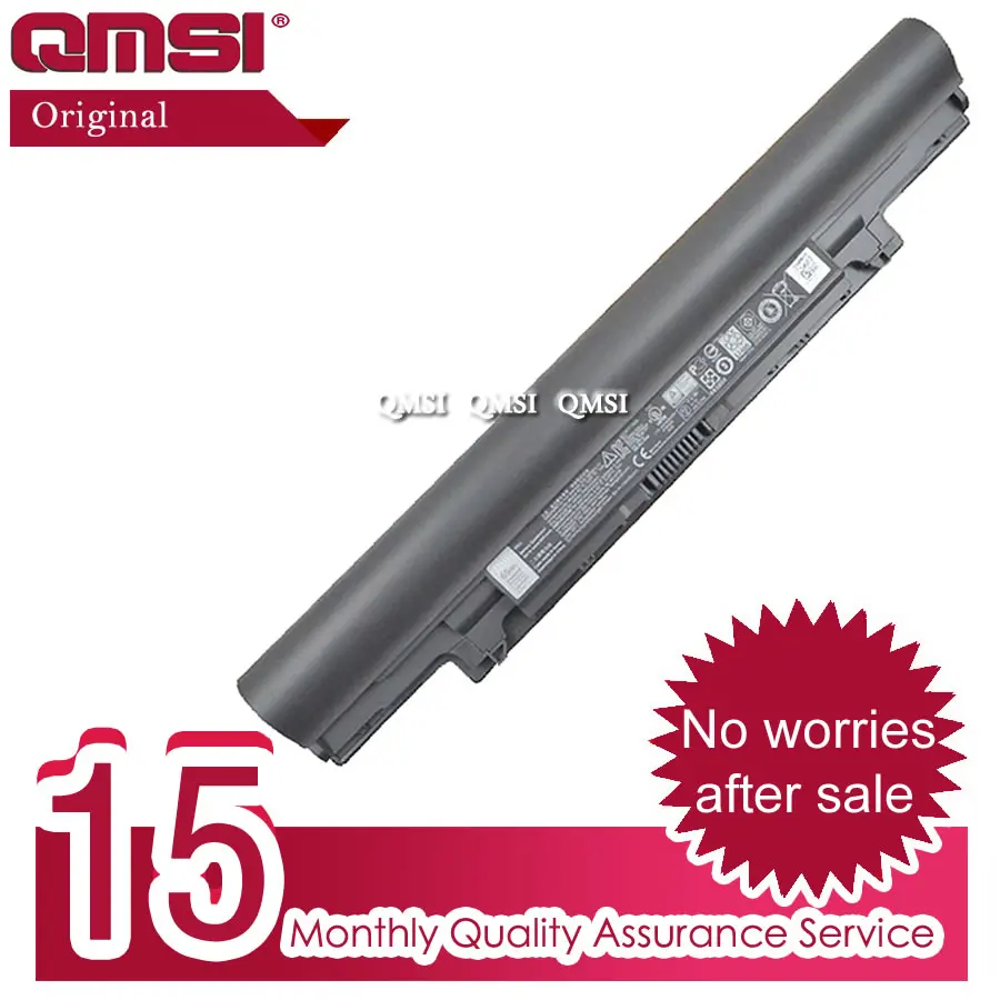 QMSI 11,1 В 65wh/5850MHA YFDF9 аккумулятор для ноутбука Dell Latitude 3340 V131 2-е поколение 5MTD8 HGJW8 451-BBJB YFOF9