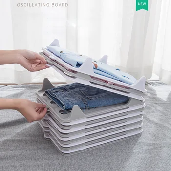 

5 Pack Durable Stackable Shirt Receipt Board Shirt Folder File Organizer Clothes T Shirt Closet Organizer Clothing Dividers