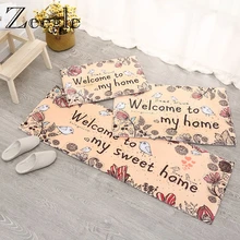 Zeegle домашний Коврик для прихожей креативный коврик для гостиной Противоскользящий прямоугольный коврик для ног Впитывающий Коврик для прихожей коврик для дивана