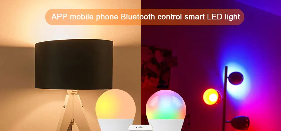 New Wireless Bluetooth Smart Bulb LED 15W RGB Magic Lamp E27 Color Change Light Bulb Smart Home Lighting Compatible IOS Android-2_01