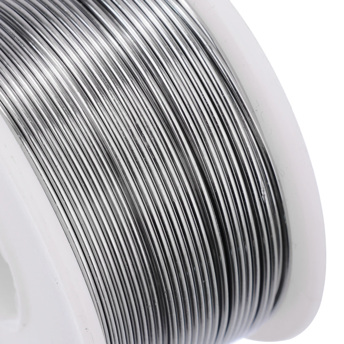1pc Solder Wire 63/37 Tin lead Solder Wire Rosin Core Soldering 2% Diameter Approx 0.8mm Flux Reel Tube Silver