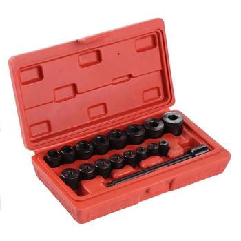 

Mayitr 17Pcs Steel Clutch Adjustment Tool Car Hole-To-Hole Clutch Installation Correction Tool with Box Auto Remove Tools