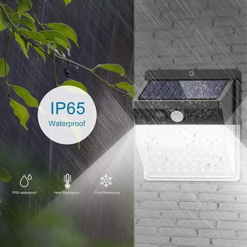 

Motion Sensor Sensor Light Wall Light Outdoor Solar Light Waterproof 270° Wide Angle Street Lamp Walkway Lights Security