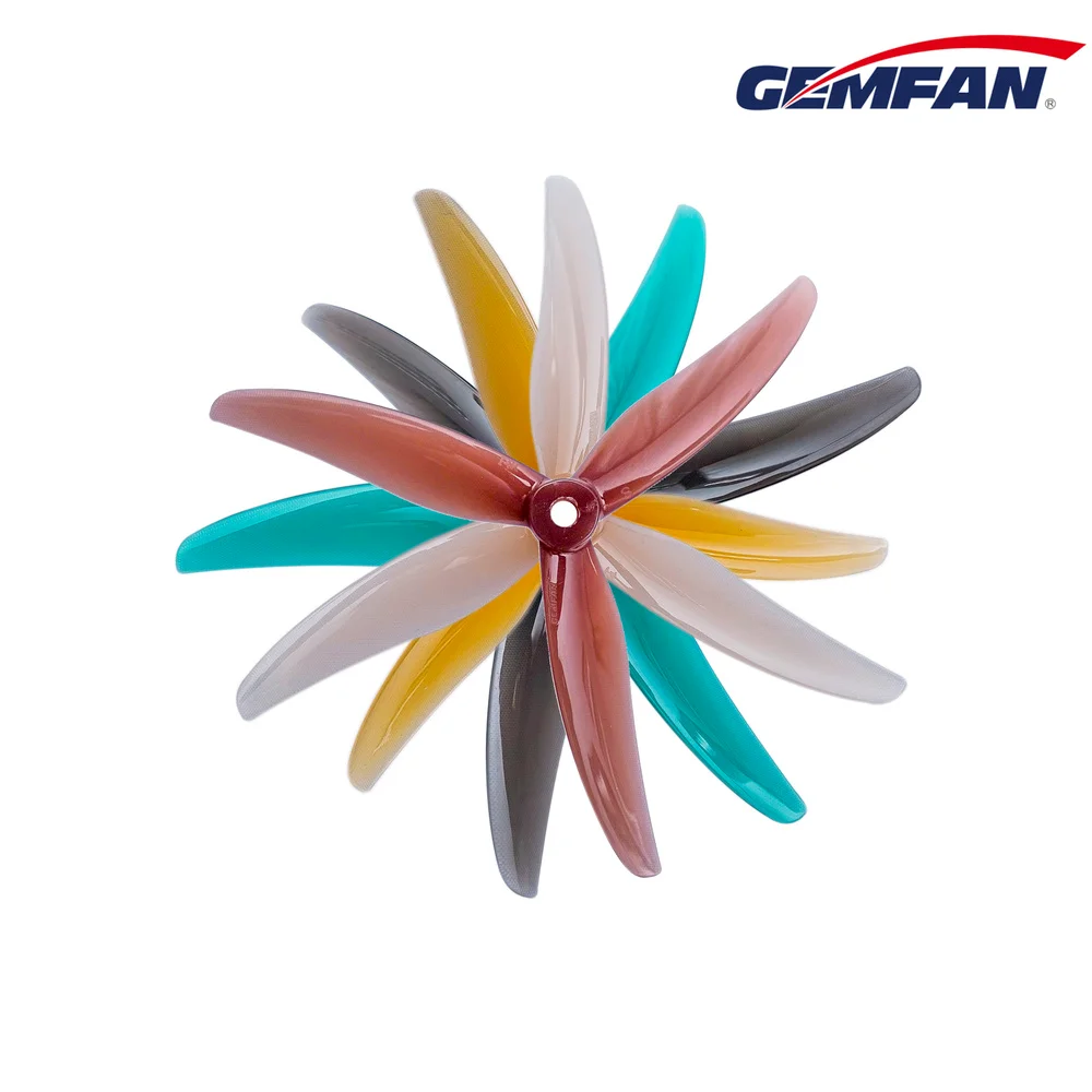 Gemfan Freestyle 4S 5136 5.1X3.6X3 5136 3-Blade PC Propeller for RC FPV Racing Freestyle 5inch 5.1inch Drones DIY Parts