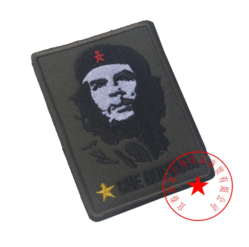 В настоящее время доступно Che Guevara рисунок Аватар тканевая наклейка вышитая на липучке эмблема на плечо