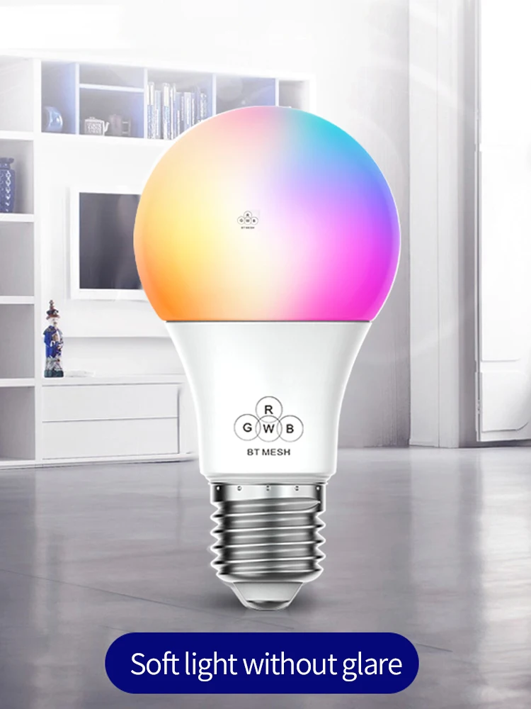 

Smart Light Bulbs Soft White, 2700K Dimmable LED Light,4.5Watt (50W Equivalent), No Hub Required, Compatible with Alexa, Google