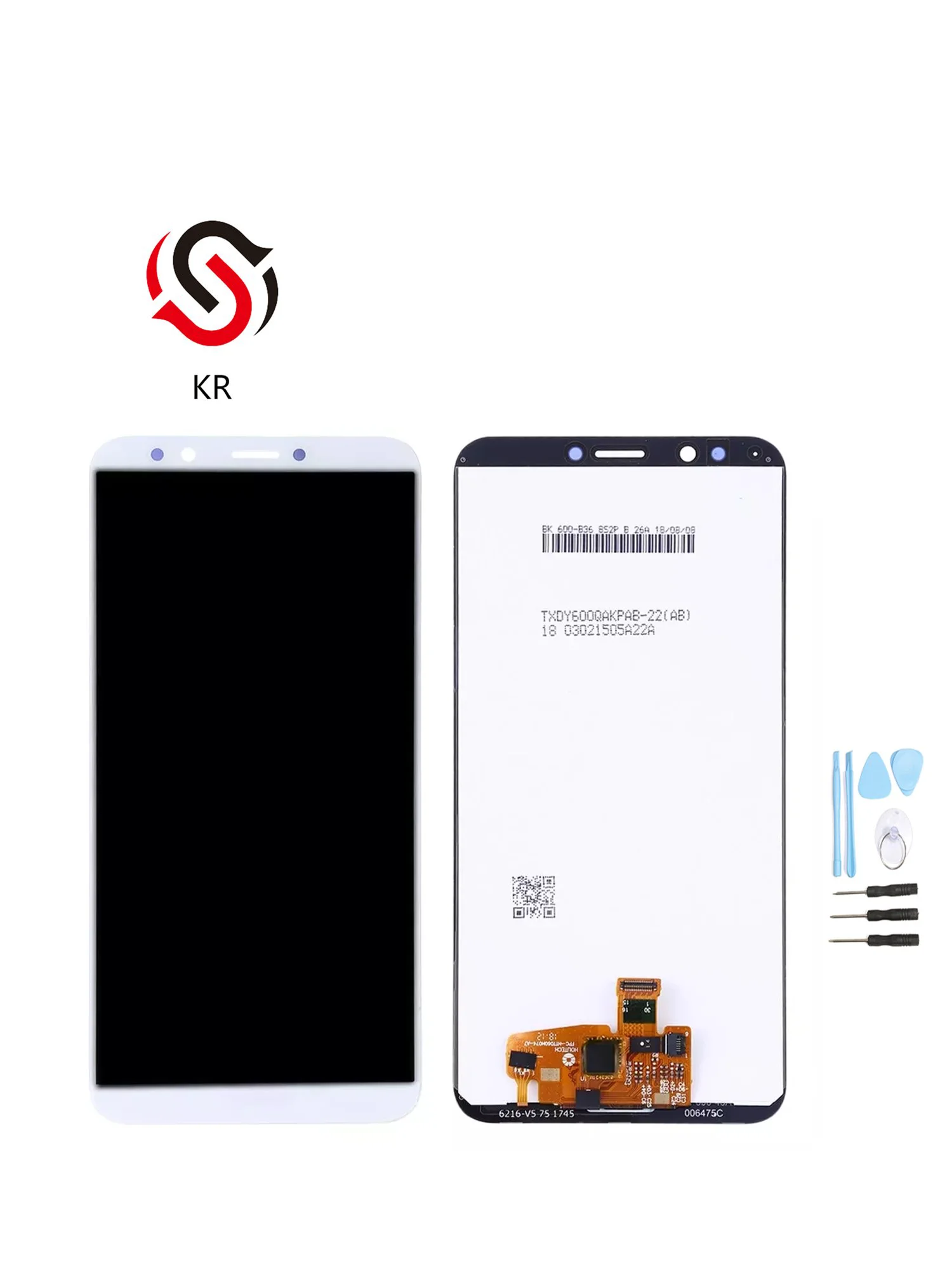 KR5.99 &quotОригинальный дисплей для huawei Y7 Prime 2018 lcd сенсорный экран с рамкой Pro Nova 2 Lite