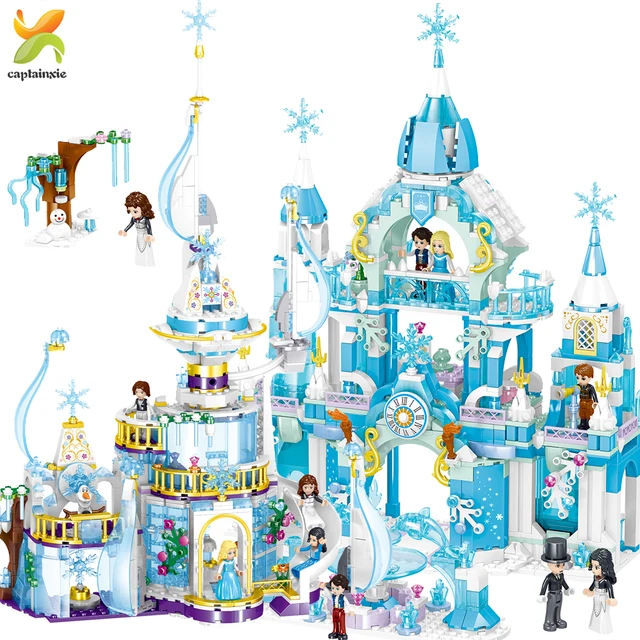 US $25.02 Dream Windsor Princess Castle Building Blocks Friend House Figures Educational brick Toys For Girl