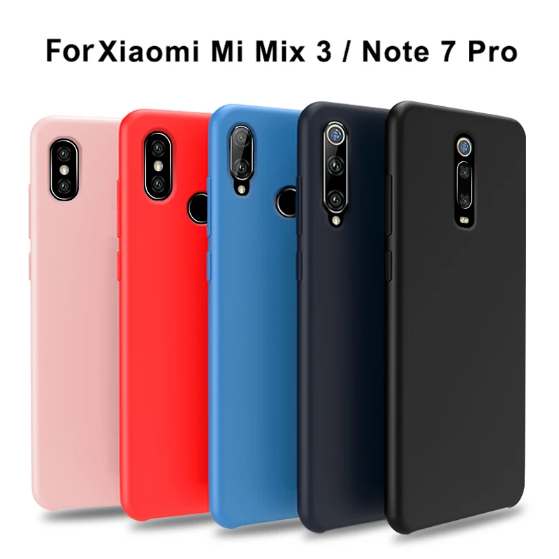 Чехол для Xiaomi mi x 3 для Xiao mi Pocophone F1 mi 9T 8 Lite 9 SE 6X A2 Lite 6 мягкий жидкий силиконовый чехол для Red mi note 7 8 pro Чехол