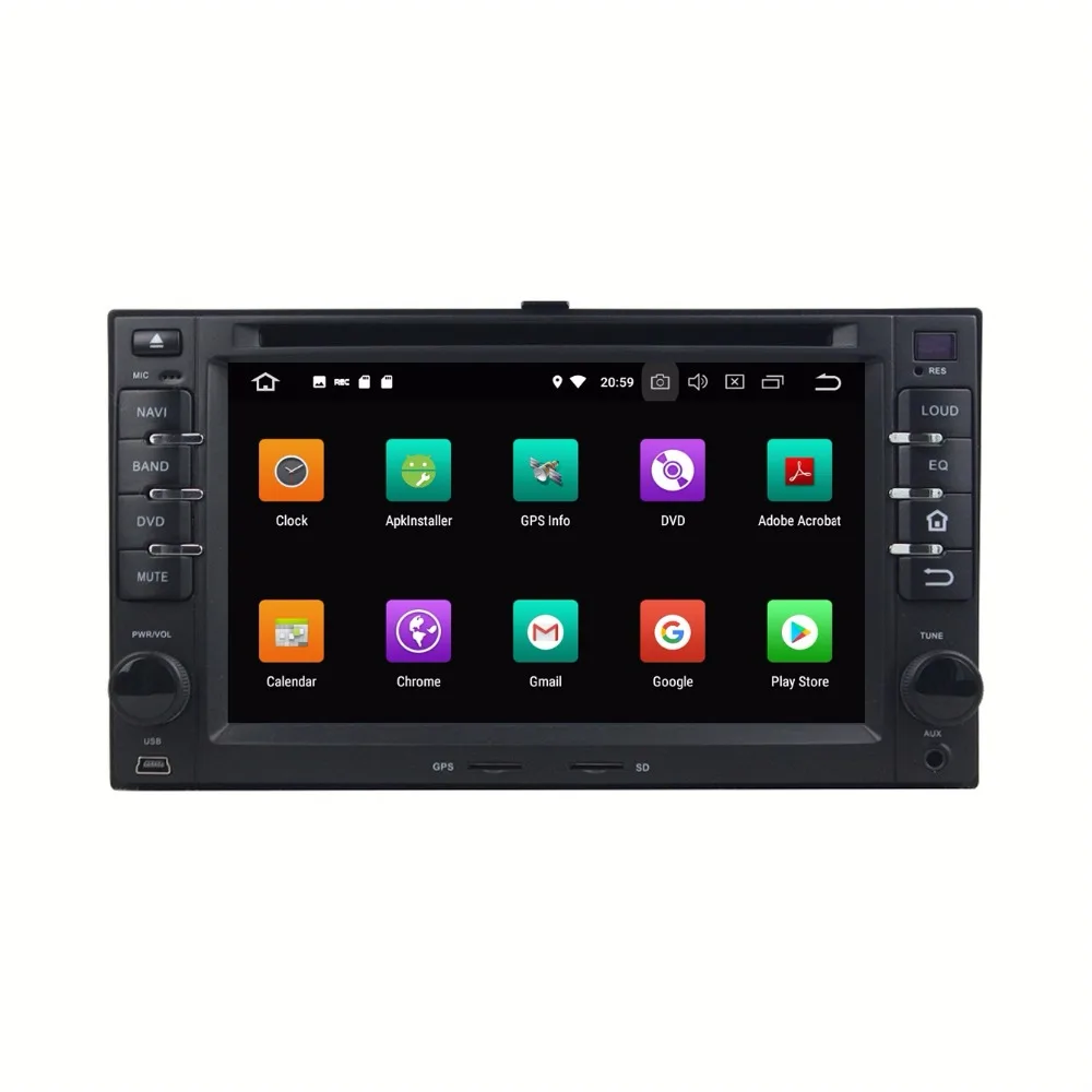 Octa Core 6 2 ''Android 9 0 автомобильный DVD плеер для Kia Cerato Sportage Ceed Sorento Spectra Optima Rondo Rio Sedona