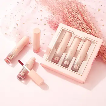 

3pc/set Velvet Nude Liquid Lip Glose Lip Glaze Long Lasting Moisturizing Waterproof Lip Stick Pigment Make Up
