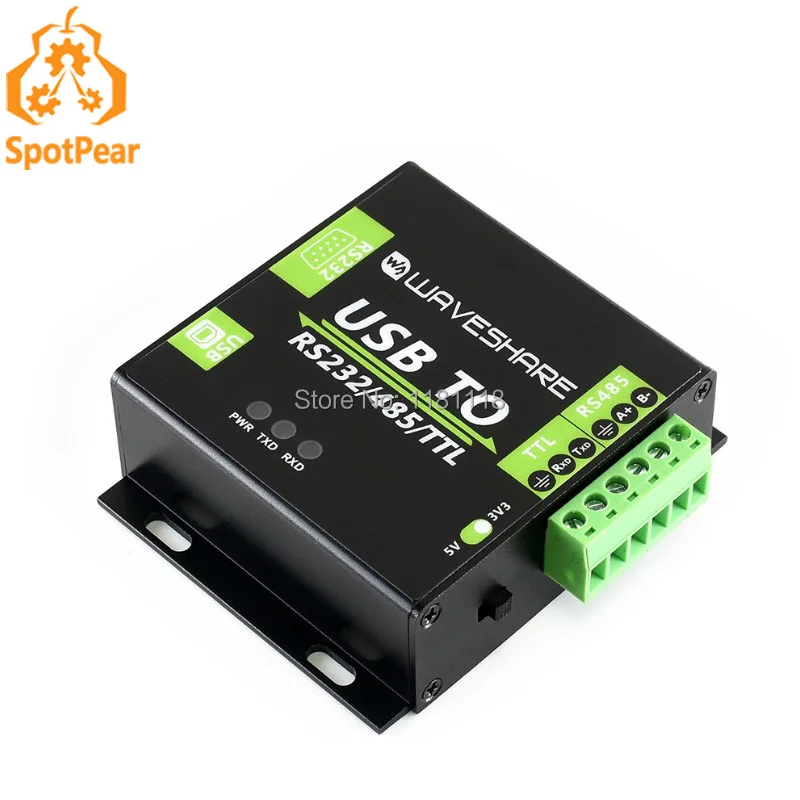 USB к RS232/RS485/ttl промышленный изолированный конвертер