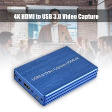 4 K/60Hz Высококачественная карта захвата видеоигр, 4K x 2K HD mi to USB3.0 карта видеозахвата HD рекордер для HD камеры Live Strea mi ng
