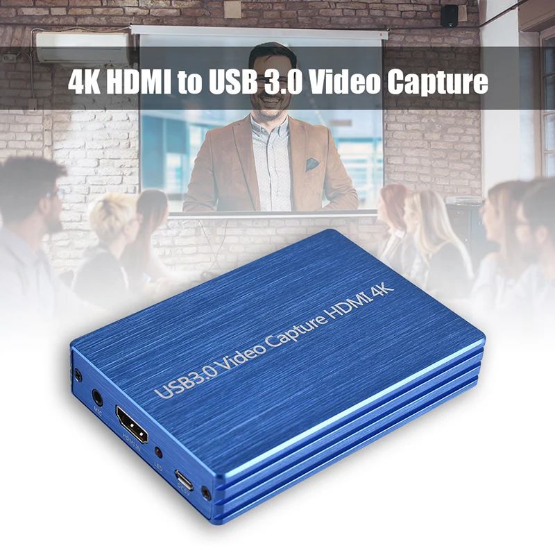 Высококачественная Карта видеозахвата 4K/60Hz 4K x 2K HD MI к USB 3 0 рекордер для камеры Live