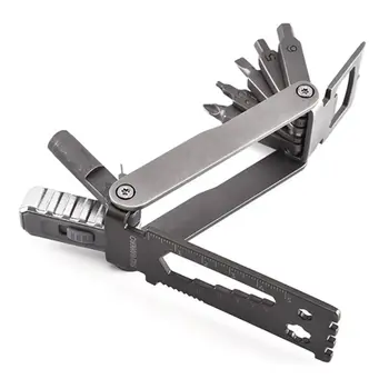 

17 in 1 Multifunction Bicycle Bike Cycling Repair Tool Mini Wrench Bottle Opener D5BD