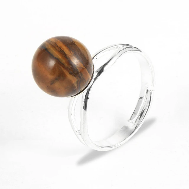 Natural Amber Copper Ring Gemstone Ring Rough Stone Ring Amber Gemstone Ring  Light Weight Ring Copper Jewelry Amber Jewelry Gift For Her - Pepeclub