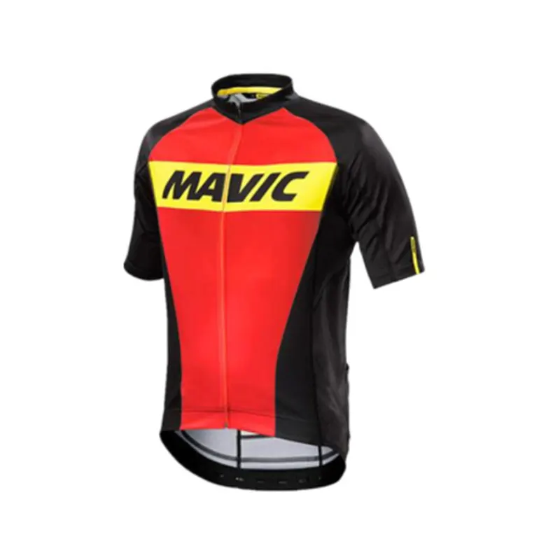 only jersey Mavic Велоспорт Джерси Pro Team велосипедные комплекты MTB Одежда для велоспорта Мужская одежда для горного велосипеда одежда для Майо Ropa Ciclismo триатлон - Цвет: only jersey
