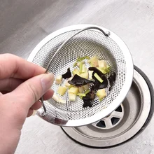 

Undermount Kitchen Sink Filter Basket Gadget Stainless Steel Grid Kitchen Strainers Mesh Bathroom Cuisine Kitchen Accessories YQ