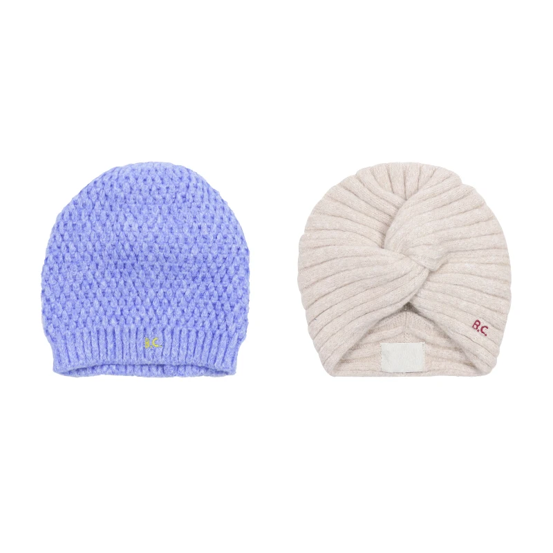 IN STOCK BC KIDS Autumn NEW Arrival Baby Winter Hat Patchwork Warm Newborn Boys Girls Hat Kids Baby Photography Props