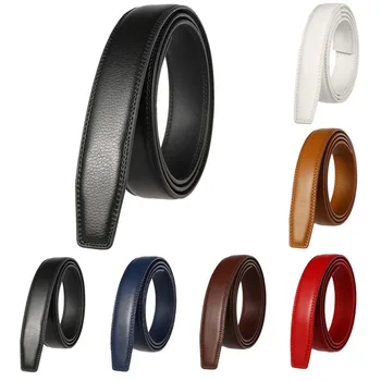 

High Quality Men's Belt Automatic No Buckle Cowhide Belt Wide 3.1CM Body New Style Genuine Leather Belt Strap Ceinture