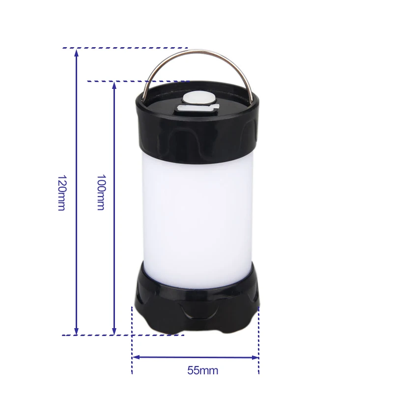 5 Mode Usb Rechargeable Mini Portable Lanterns Magnet Portable Outdoor Led  Camping Lantern Flashlight Waterproof White Red Light - Portable Lanterns -  AliExpress