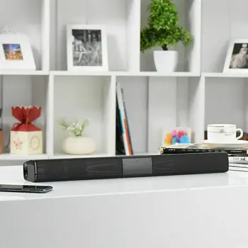 

HOT Wireless Bluetooth Sound bar 2/4 Speakers Home Theater 3D Surround Subwoofer Speakers