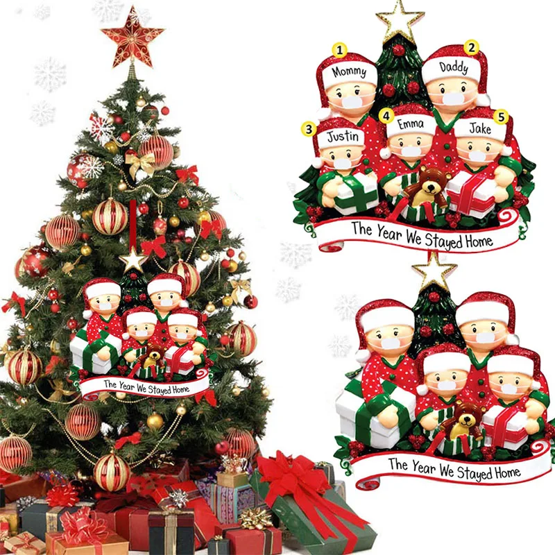 Alivans Christmas Ornament 2022 New Personalized Survived Family Of Ornament 2022 Christmas New Year Holiday  Decorations Christmas Decoration And New Year Gifts|Pendant & Drop  Ornaments| - Aliexpress
