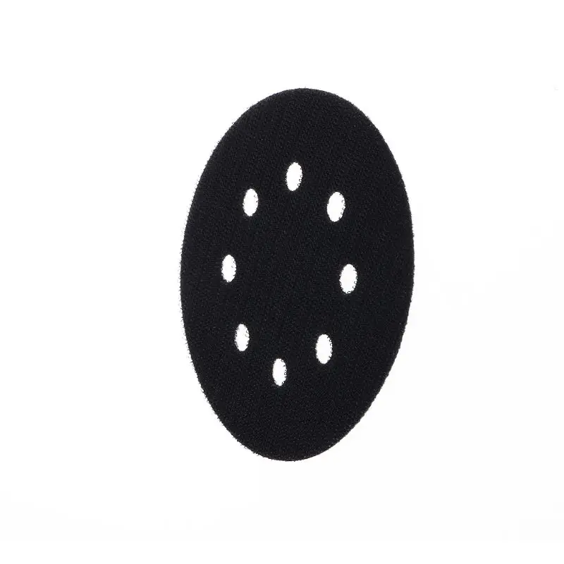 5 Inches(125mm) 8 Holes Ultra-thin Surface Protection Interface Pad for Sanding Pads and Hook&Loop Sanding Discs Thin Sponge