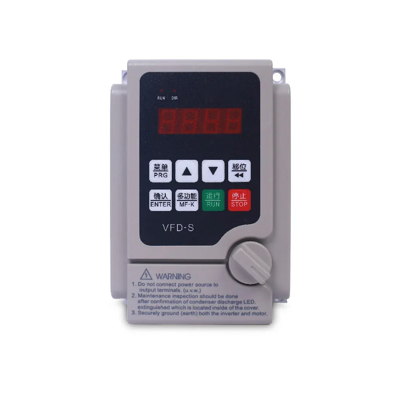 

220v / 380v Converter Inverter 1.5KW/2.2KW/4KW motor speed controller