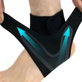 

Sports Ankle Pressure Protective Gear Socks Wrist Men's Summer Thin Section Anti-squat Foot Basketball Running Set